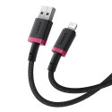 Baseus Kabel Baseus Dura 2.4A 1m (czerwono-czarny)