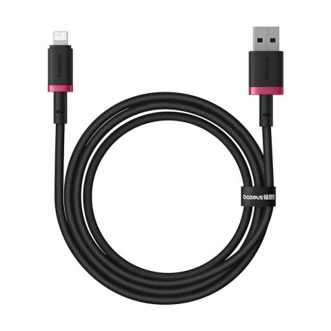 Kabel Baseus Dura 2.4A 1m (czerwono-czarny) Kabel Baseus Dura 2.4A 1m (czerwono-czarny)
