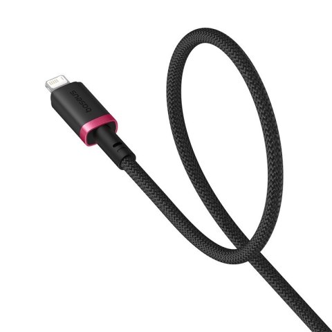 Kabel Baseus Dura 2.4A 1m (czerwono-czarny) Kabel Baseus Dura 2.4A 1m (czerwono-czarny)
