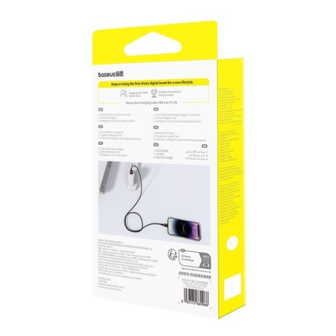 Kabel Baseus Dura 2.4A 1m (czerwono-czarny) Kabel Baseus Dura 2.4A 1m (czerwono-czarny)