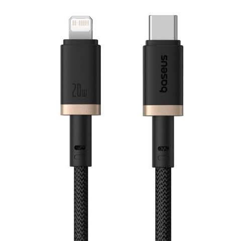 Kabel Baseus Dura Typ C 20W 1m (czarno-złoty) Kabel Baseus Dura Typ C 20W 1m (czarno-złoty)