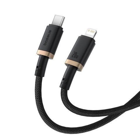 Kabel Baseus Dura Typ C 20W 1m (czarno-złoty) Kabel Baseus Dura Typ C 20W 1m (czarno-złoty)