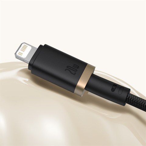Kabel Baseus Dura Typ C 20W 1m (czarno-złoty) Kabel Baseus Dura Typ C 20W 1m (czarno-złoty)