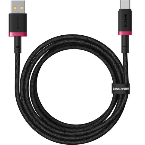 Kabel Baseus Dura USB-Typ C 60W 1m (czerwono-czarny) Kabel Baseus Dura USB-Typ C 60W 1m (czerwono-czarny)