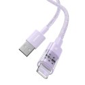 Baseus Kabel Baseus Gem 2.4A 1m (fioletowy)