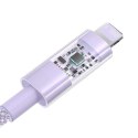 Baseus Kabel Baseus Gem 2.4A 1m (fioletowy)