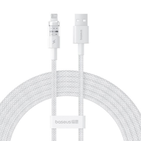 Kabel Baseus Gem 2.4A 2m (biały) Kabel Baseus Gem 2.4A 2m (biały)