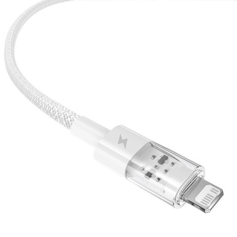 Kabel Baseus Gem 2.4A 2m (biały) Kabel Baseus Gem 2.4A 2m (biały)