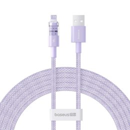 Baseus Kabel Baseus Gem 2.4A 2m (fioletowy)
