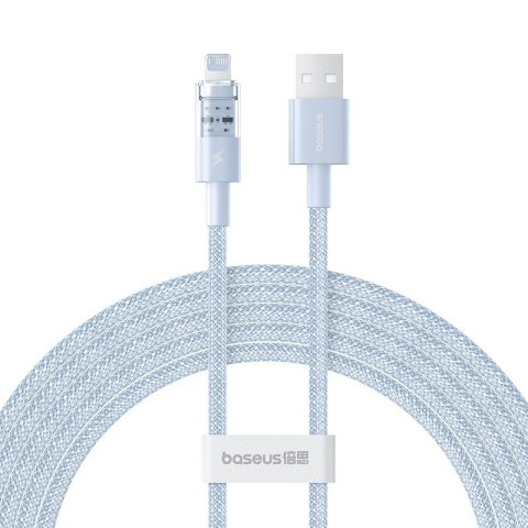 Kabel Baseus Gem 2.4a 2m (niebieski) Kabel Baseus Gem 2.4a 2m (niebieski)