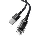Baseus Kabel Baseus Gem Typ C 2.4A 1m (czarny)