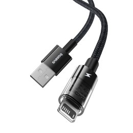 Baseus Kabel Baseus Gem Typ USB typ A do iP 2.4A (czarny)