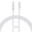 Baseus Kabel Baseus Gem Typ C-Typ C 100W 1m (biały)