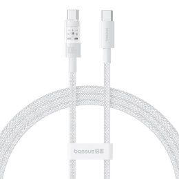 Baseus Kabel Baseus Gem Typ C-Typ C 100W 1m (biały)