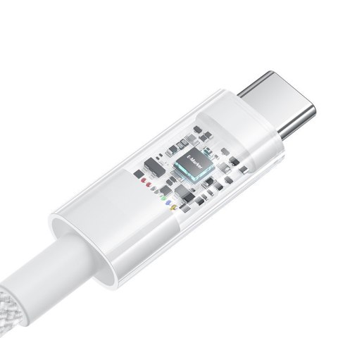 Kabel Baseus Gem Typ C-Typ C 100W 2m (biały) Kabel Baseus Gem Typ C-Typ C 100W 2m (biały)