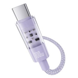 Baseus Kabel Baseus Gem USB-USB C 100W 1m (fioletowy)