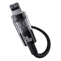 Baseus Kabel Baseus Gem USP C-IP 20W 2m (czarny)