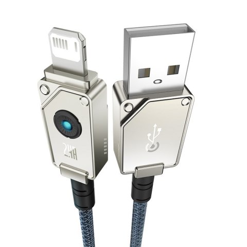 Kabel Baseus Unbreakable USB-IP 2.4A 1m (biały) Kabel Baseus Unbreakable USB-IP 2.4A 1m (biały)