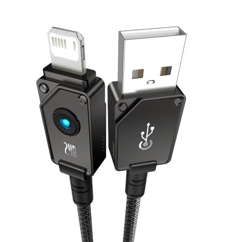 Kabel Baseus Unbreakable USB-IP 2.4A 1m (czarny) Kabel Baseus Unbreakable USB-IP 2.4A 1m (czarny)