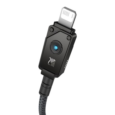 Kabel Baseus Unbreakable USB-IP 2.4A 1m (czarny) Kabel Baseus Unbreakable USB-IP 2.4A 1m (czarny)