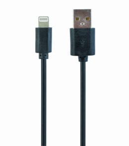 GEMBIRD Kabel GEMBIRD CC-USB2-AMLM-1M (USB 2.0 M - Lightning M; 1m; kolor czarny)