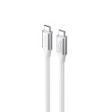 HAVIT Kabel Havit Typ C-Typ C CB6290 (biały/szary; 100cm)