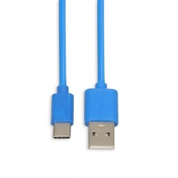IBOX Kabel IBOX IKUMTCB (USB 2.0 typu A - USB typu C ; 1m; kolor niebieski)