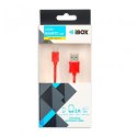 IBOX Kabel IBOX IKUMTCR (USB 2.0 typu A - USB typu C ; 1m; kolor czerwony)