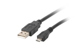 Lanberg Kabel Lanberg CA-USBM-10CC-0018-BK (USB 2.0 M - Micro USB M; 1,8m; kolor czarny)