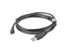 Lanberg Kabel Lanberg CA-USBM-10CC-0018-BK (USB 2.0 M - Micro USB M; 1,8m; kolor czarny)