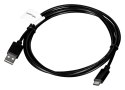 Lanberg Kabel Lanberg QC 3.0 CA-USBO-20CU-0018-BK (USB 2.0 typu A - USB typu C ; 1,8m; kolor czarny)