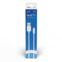 SAVIO Kabel SAVIO CL-125 (USB typu C - USB 2.0 typu A ; 1m; kolor biały)