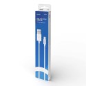 SAVIO Kabel SAVIO CL-125 (USB typu C - USB 2.0 typu A ; 1m; kolor biały)