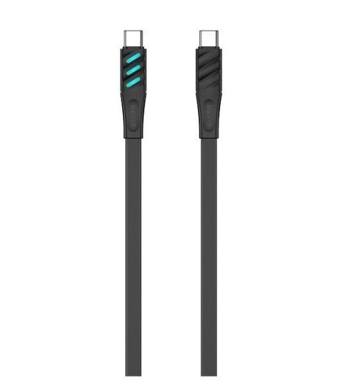 Kabel do ładowania Havit Typ C CB6254 (czarny) Kabel do ładowania Havit Typ C CB6254 (czarny)
