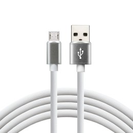 EverActive Kabel zasilający everActive CBS-1MW (USB - Micro USB ; 1m; kolor biały)