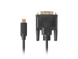 Lanberg LANBERG KABEL USB-C(M)->DVI-D(24+1)(M) 1.8M CZARNY CA-CMDV-10CU-0018-BK