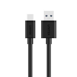 UNITEK UNITEK KABEL USB TYP-C USB 3.1 - USB A, Y-C474BK+