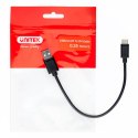 UNITEK UNITEK USB CABLE USB-A — USB-C 25CM, Y-C480BK