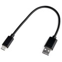 UNITEK UNITEK USB CABLE USB-A — USB-C 25CM, Y-C480BK