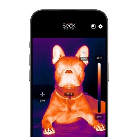 Kamera termowizyjna Seek Thermal Nano 300 CQ-ABAX dla Apple iOS z USB-C 320x240, 25hz Kamera termowizyjna Seek Thermal Nano 300 CQ-ABAX dla Apple iOS z USB-C 320x240, 25hz