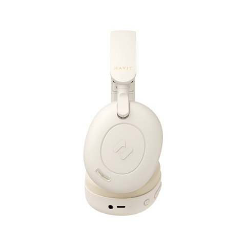 Słuchawki bezprzewodowe bluetooth Havit H655BT beżowy Słuchawki bezprzewodowe bluetooth Havit H655BT beżowy