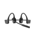 SHOKZ Słuchawki bezprzewodowe kostne Shokz OpenComm2 USB-C + adapter USB-A czarne