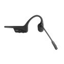 SHOKZ Słuchawki bezprzewodowe kostne Shokz OpenComm2 USB-C + adapter USB-C czarne