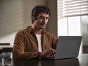 SHOKZ Słuchawki bezprzewodowe kostne Shokz OpenMeet mic-ANC USB-C czarne