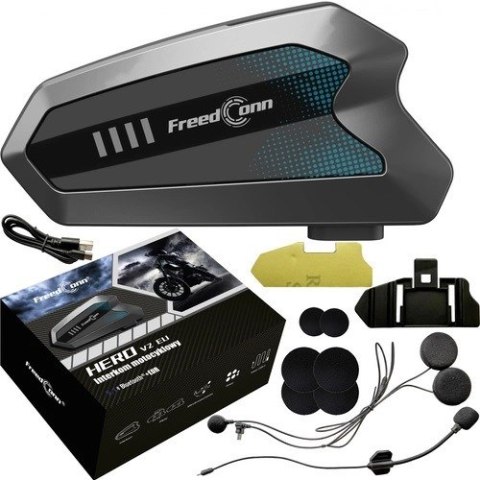 Interkom motocyklowy FreedConn HERO V2 EU Interkom motocyklowy FreedConn HERO V2 EU