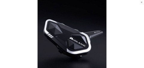 Interkom motocyklowy Midland R1 MESH SINGLE na 1 kask Interkom motocyklowy Midland R1 MESH SINGLE na 1 kask