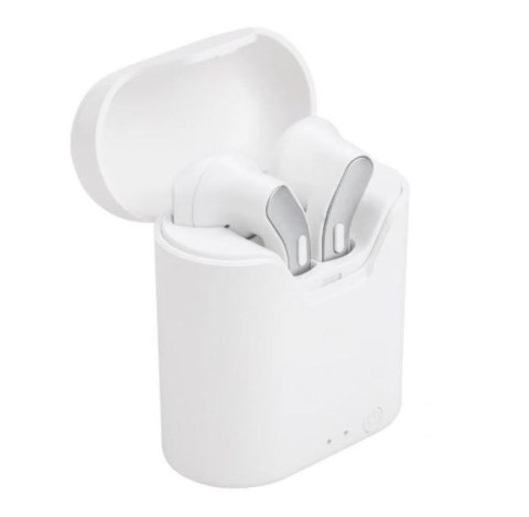Słuchawki ART AP-TW-B2 (bezprzewodowe, z mikrofonem, TWS (microUSB) białe/srebrne) Słuchawki ART AP-TW-B2 (bezprzewodowe, z mikrofonem, TWS (microUSB) białe/srebrne)