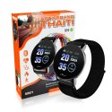 Media tech MEDIA-TECH SMARTBAND THAITI, MONITORING CIŚNIENIA KRWI, PULSU ORAZ INNYCH PARAMETRÓW, DWA PASKI NYLONOWE W ZESTAWIE MT871