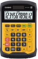 Casio CASIO KALKULATOR BIUROWY WODOODPORNY WM-320MT-S, 12-cyfrowy wyświetlacz, Wyjmowana klawiatura, 108,5x168,5, Poziom wodoszczelnoś