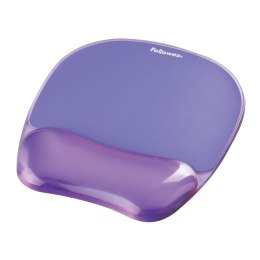 FELLOWES Fellowes CRYSTAL podkładka pod mysz i nadgarstek żelowa fioletowa